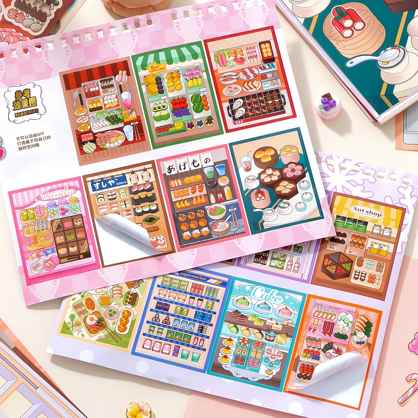 Cute Food Storage Sticker Book - Food Storage Journal recension och pris