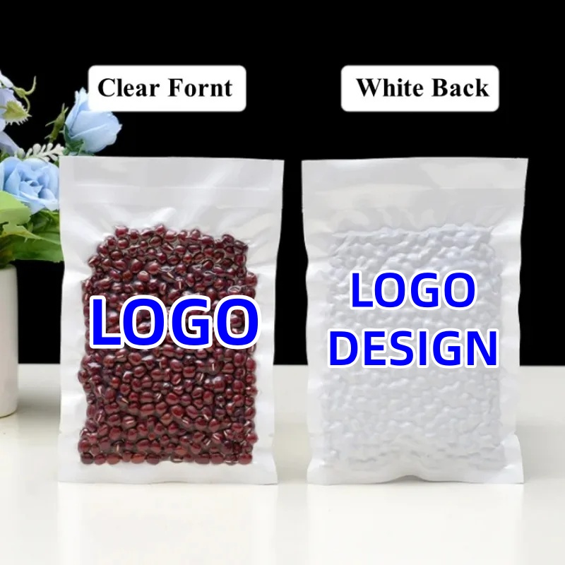 100PCS Open Top Clear White Va - Food Storage For Long Term recension och pris