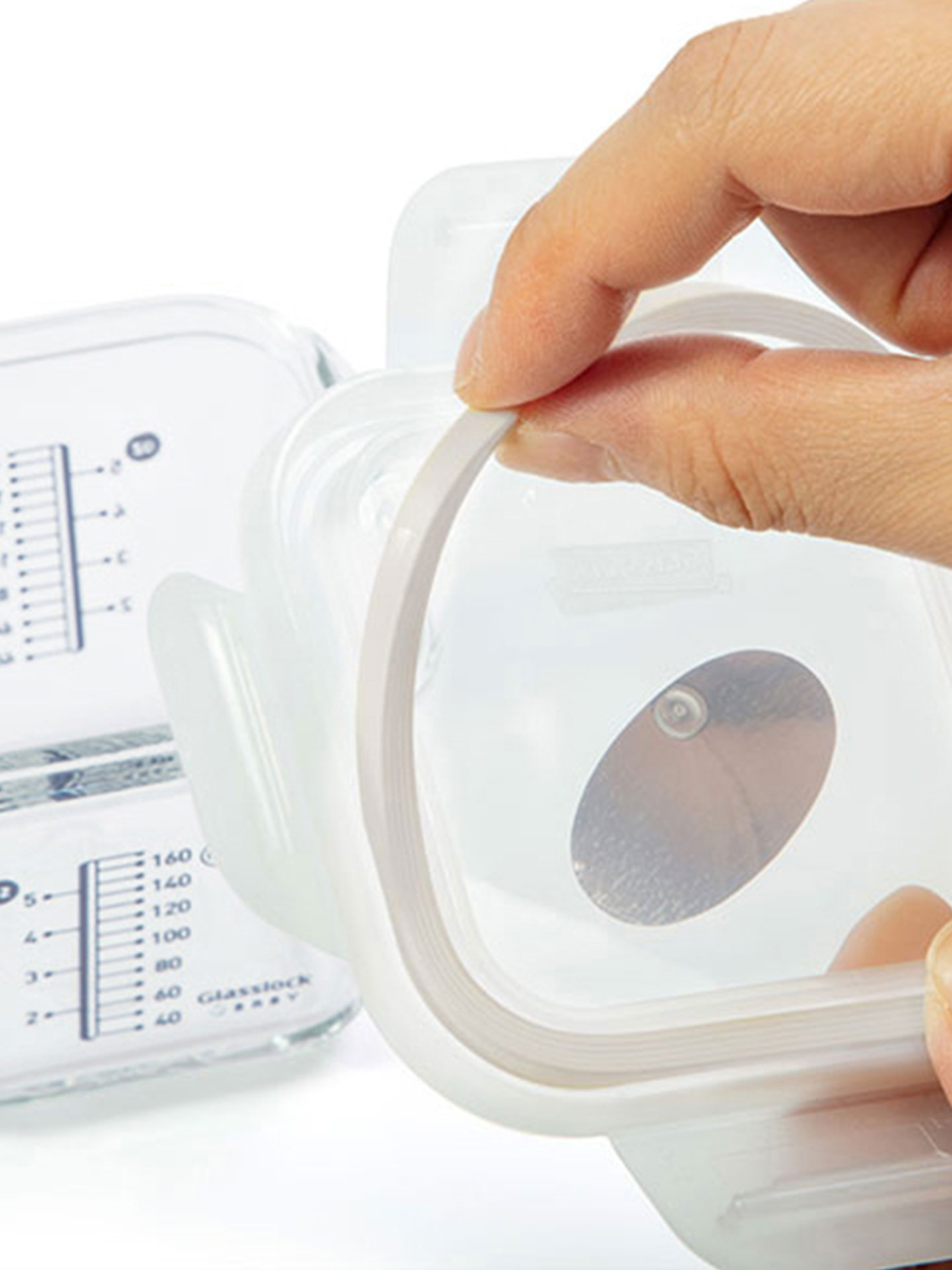 Small Capaci Glasslo Glass Foo - Food Storage Baby recension och pris