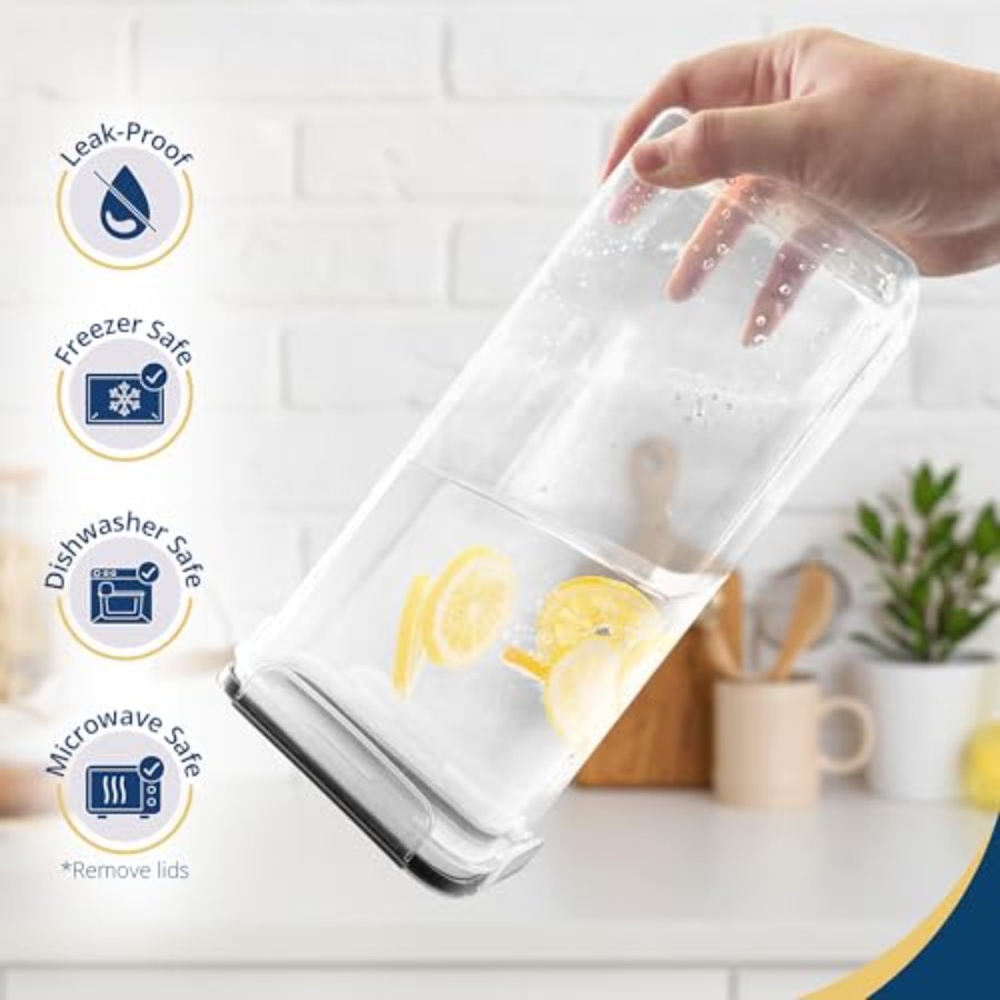Airtight Food Storage Containe - Food Storage For Pantry recension och pris