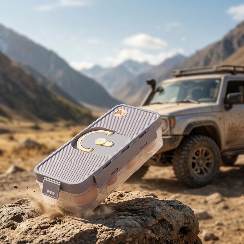 Stackable Egg Storage Box Refr - Food Storage Plastic Containers With Lids recension och pris