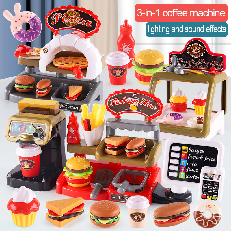 Kid Play House Game Kitchen Fa - Food Storage Machine recension och pris