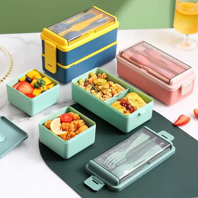 Portable Lunch Box For Kids Wi - Food Storage Jars Plastic recension och pris
