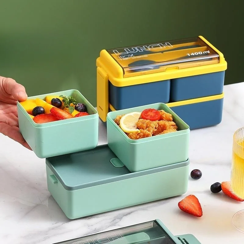 Portable Lunch Box For Kids Wi - Food Storage Jars Plastic recension och pris