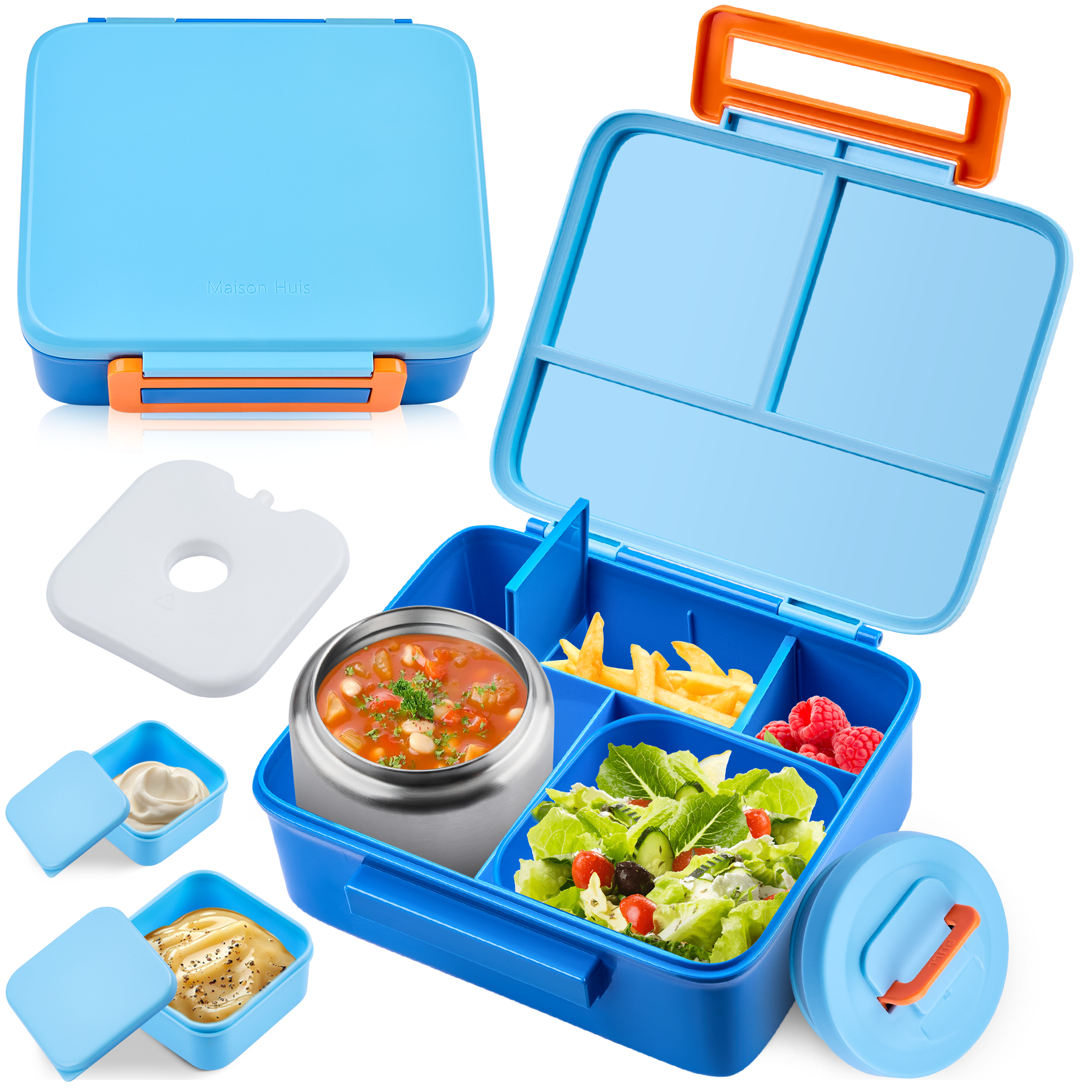 Bento Lunch Box for Kids with  - Food Storage Baby recension och pris