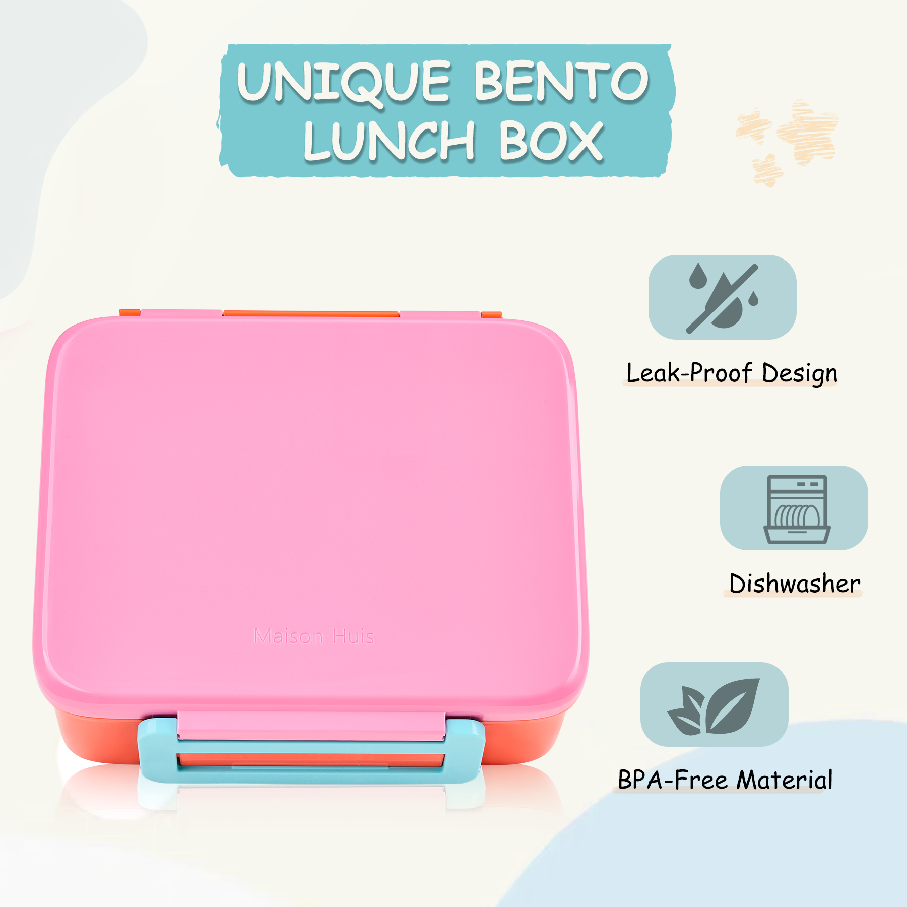 Bento Lunch Box for Kids with  - Food Storage Baby recension och pris