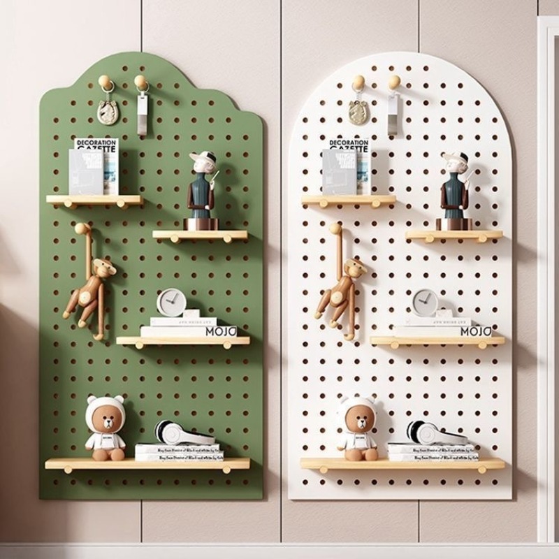 Wooden Cavities Board Wall She - Food Storage And Organizer recension och pris
