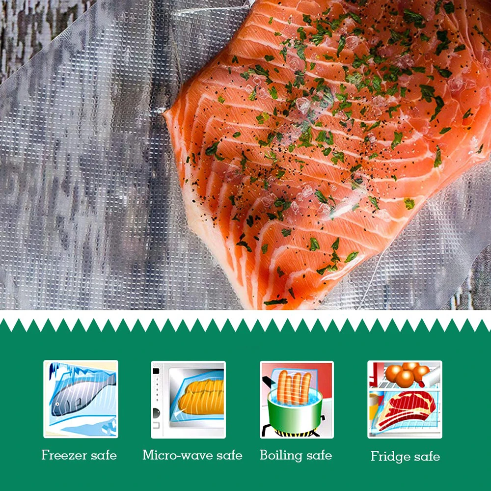 Sous Vide Roll Bags for Vacuum - Food Storage Machine recension och pris