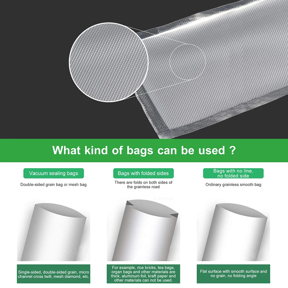Sous Vide Roll Bags for Vacuum - Food Storage Machine recension och pris