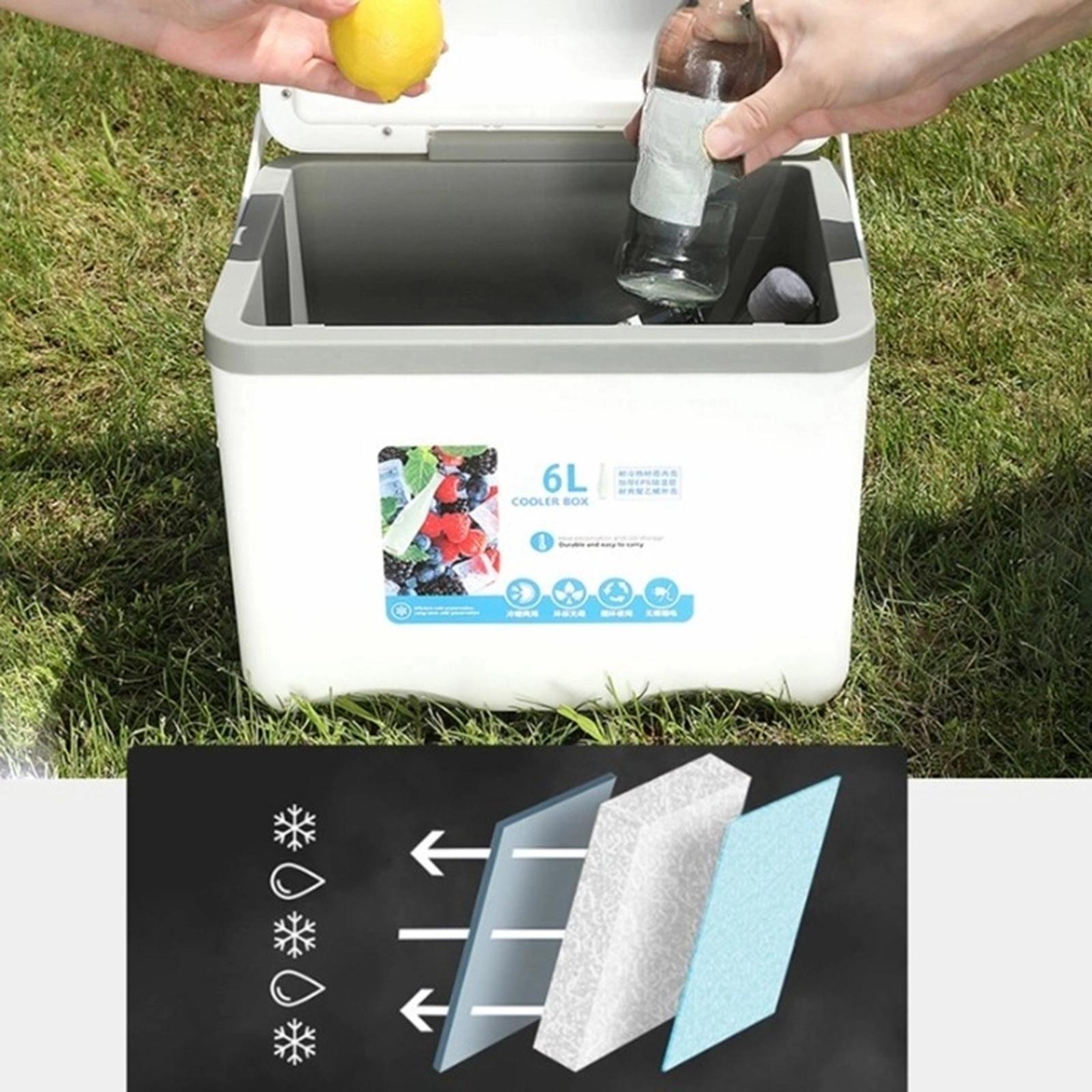 6L Insulated Portable Hard Coo - Food Storage In Cooler recension och pris