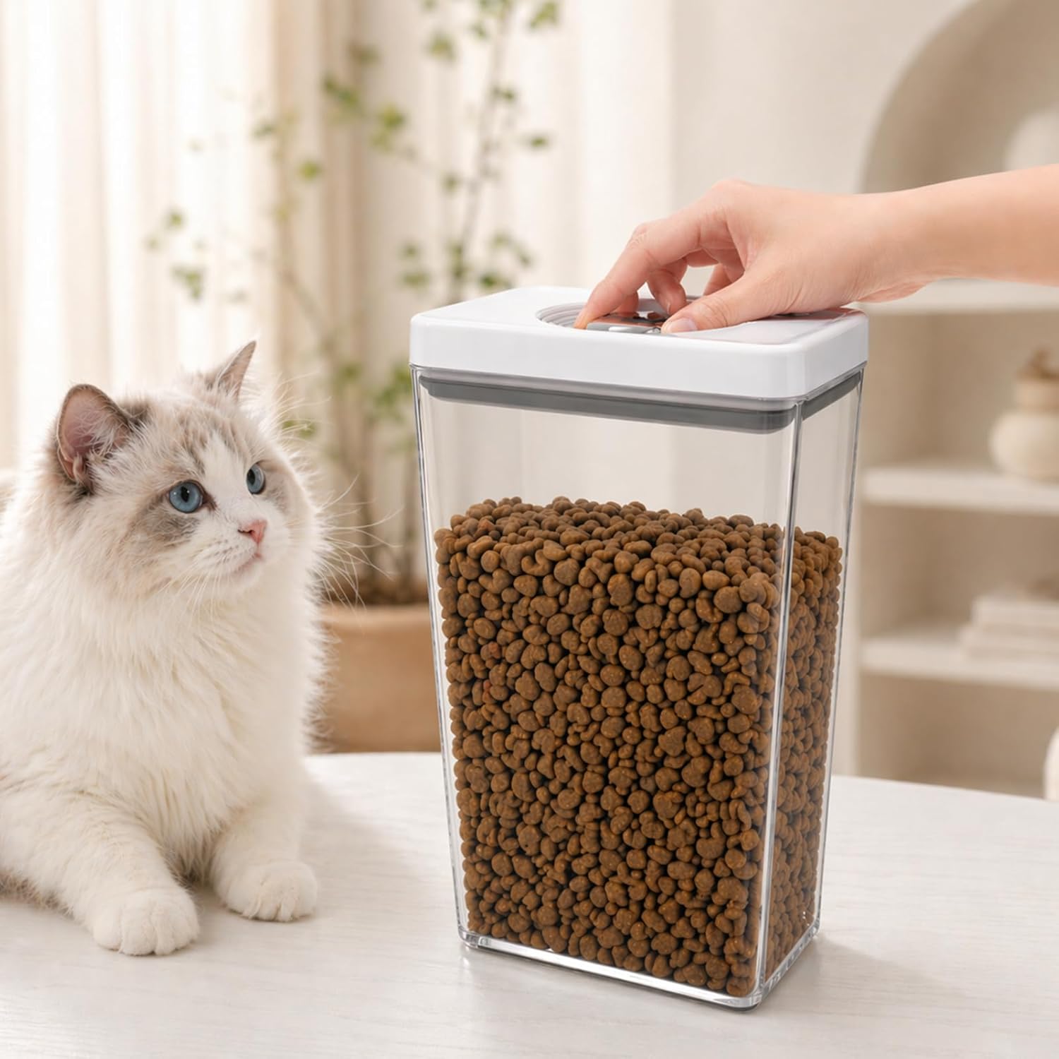 Dog Food Storage Containers wi - Food Storage With Lock recension och pris