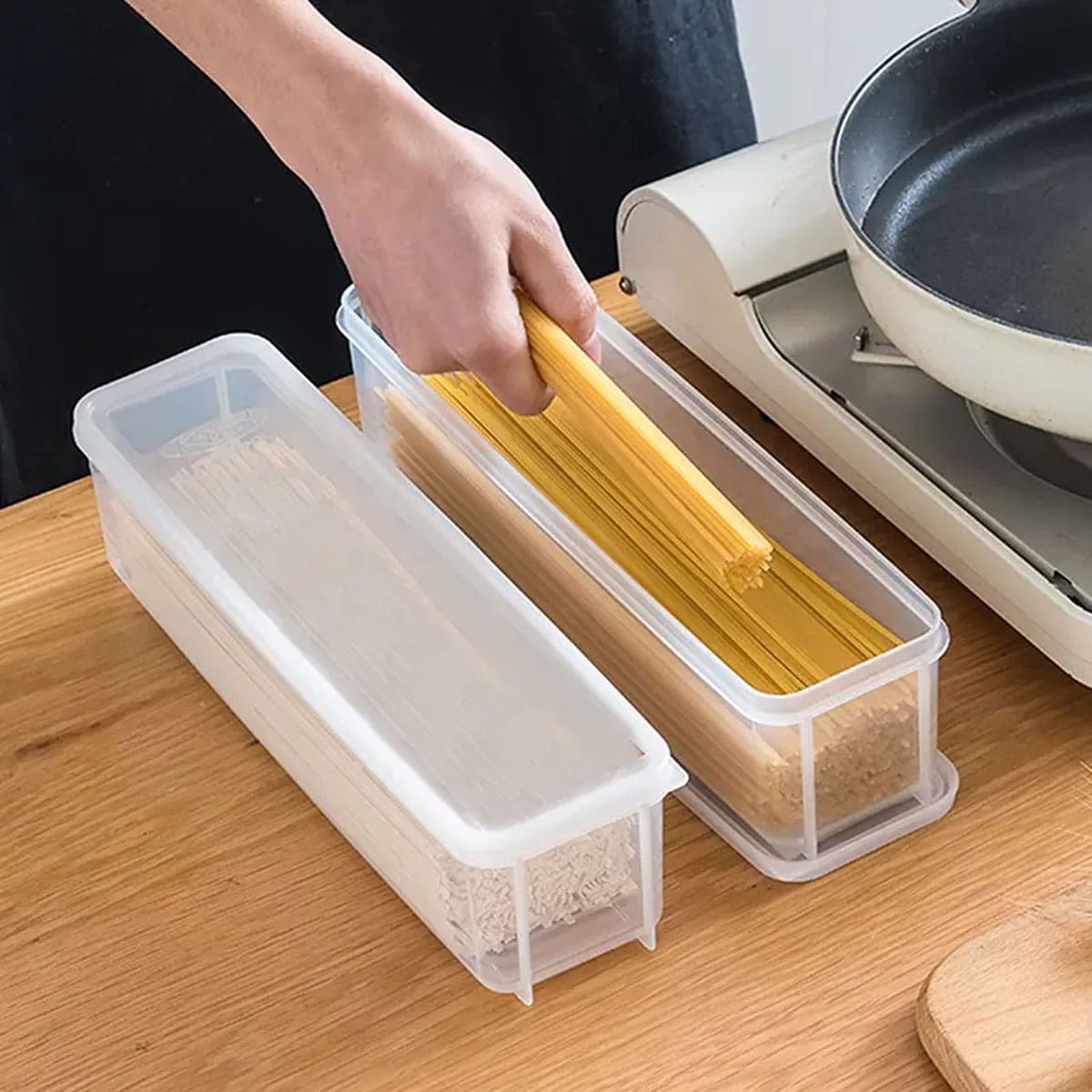 1 Plastic Transparent Storage  - Food Storage Cabinet recension och pris