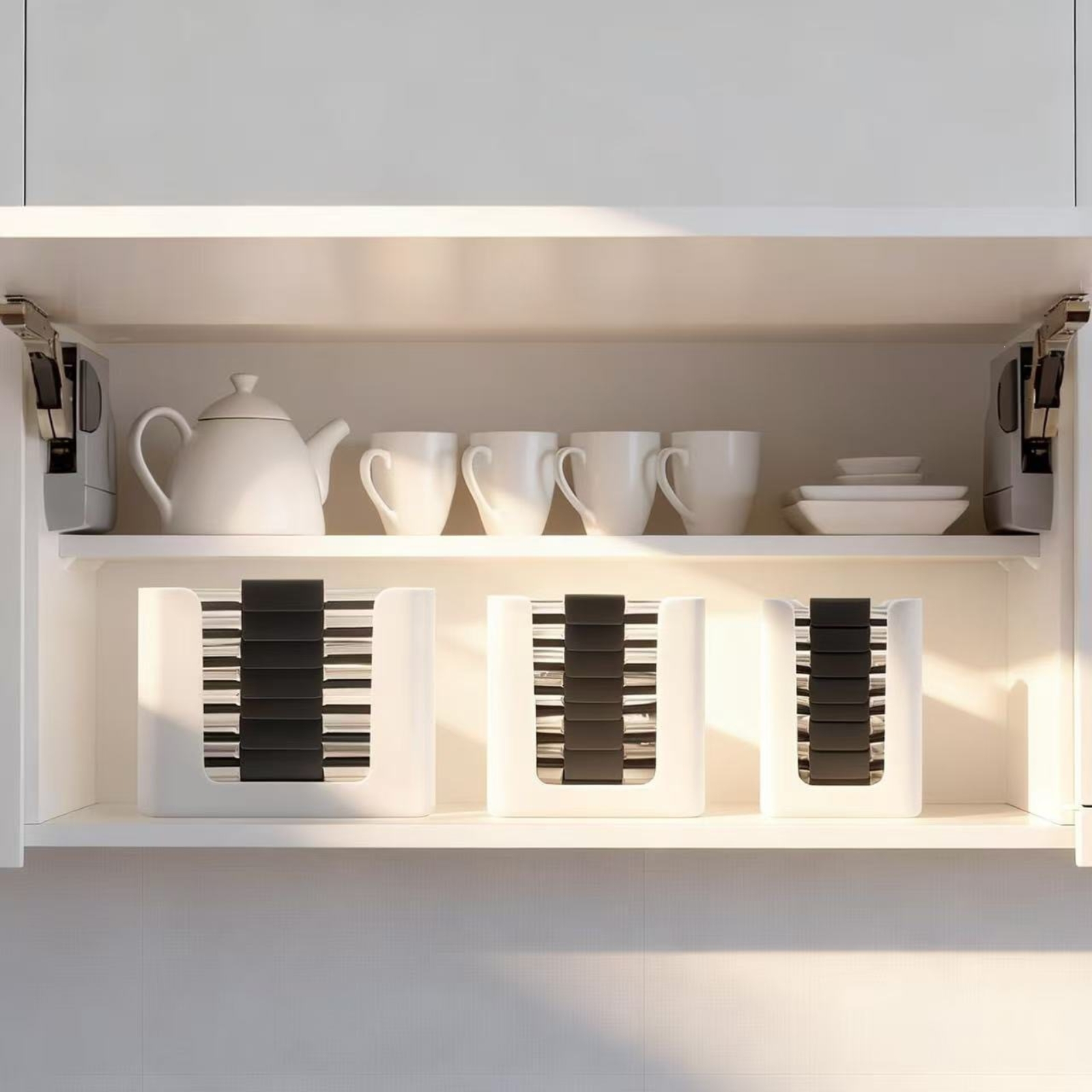 3 Pieces Lid Storage Rack Rect - Food Storage And Organizer recension och pris