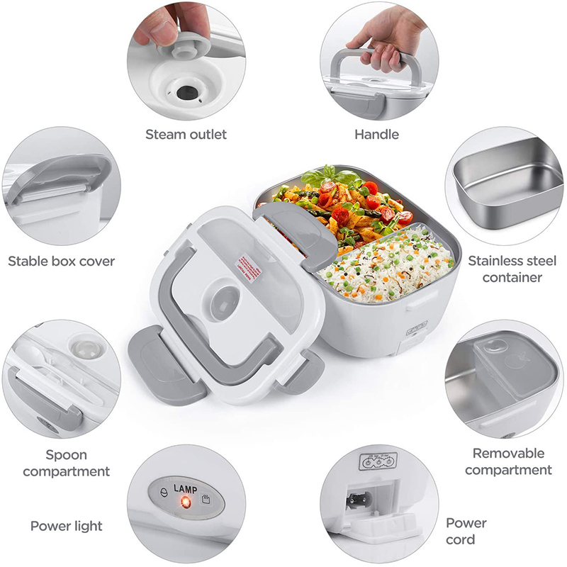 Stainless Steel Electric Heati - Food Storage Warmer recension och pris