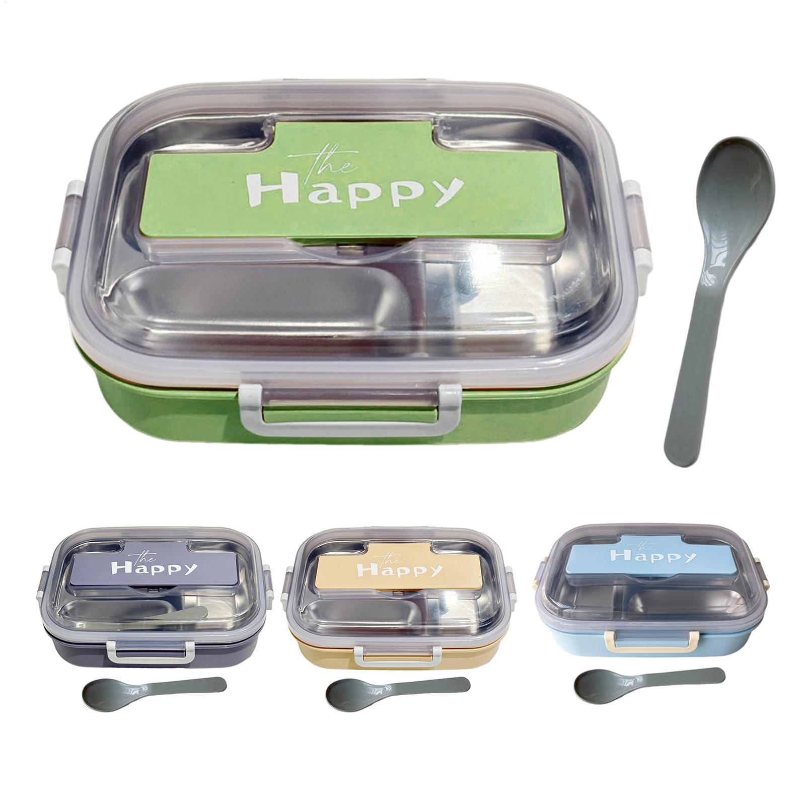 Portable Lunch Box Stainless S - Food Storage With Dividers recension och pris