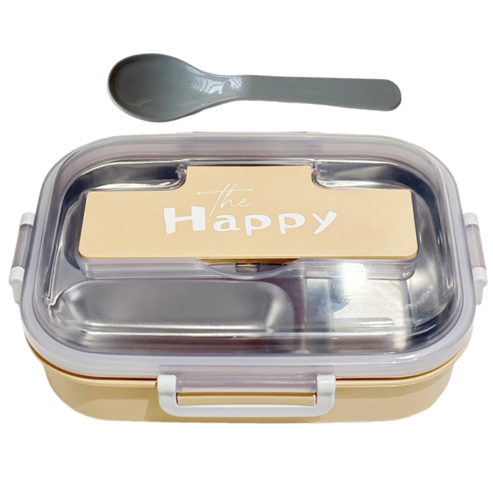 Portable Lunch Box Stainless S - Food Storage With Dividers recension och pris